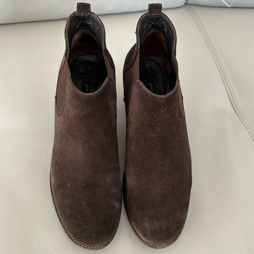 Paul Green Made In Austria Leather Boots Sz Au 7.5 Us 10